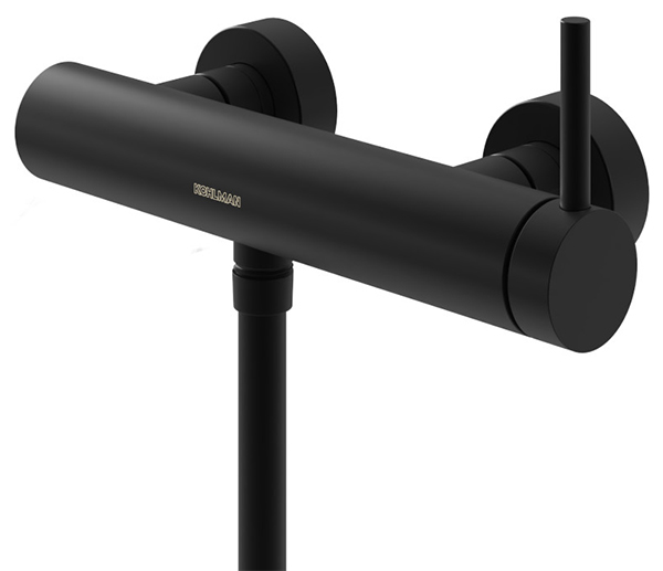 Kohlman Axel Black Bateria wannowa z termostatem (QW710AB)